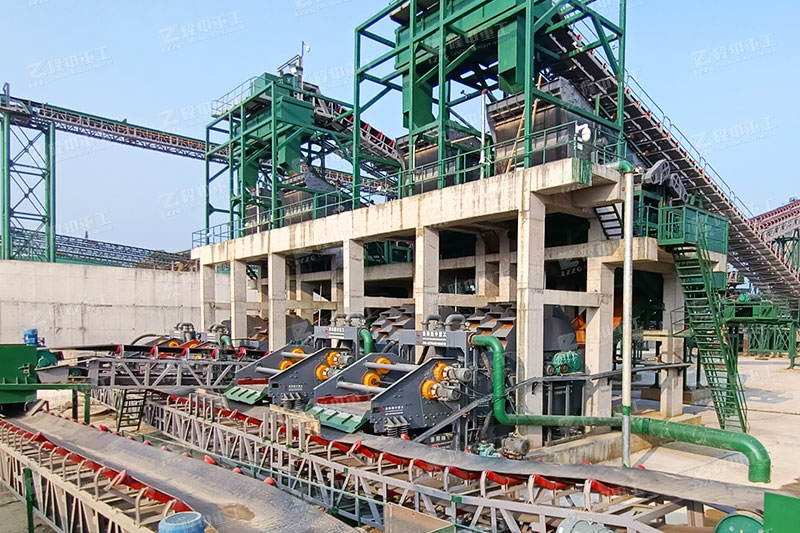 洗沙回收一體機(jī)工作現(xiàn)場(chǎng)