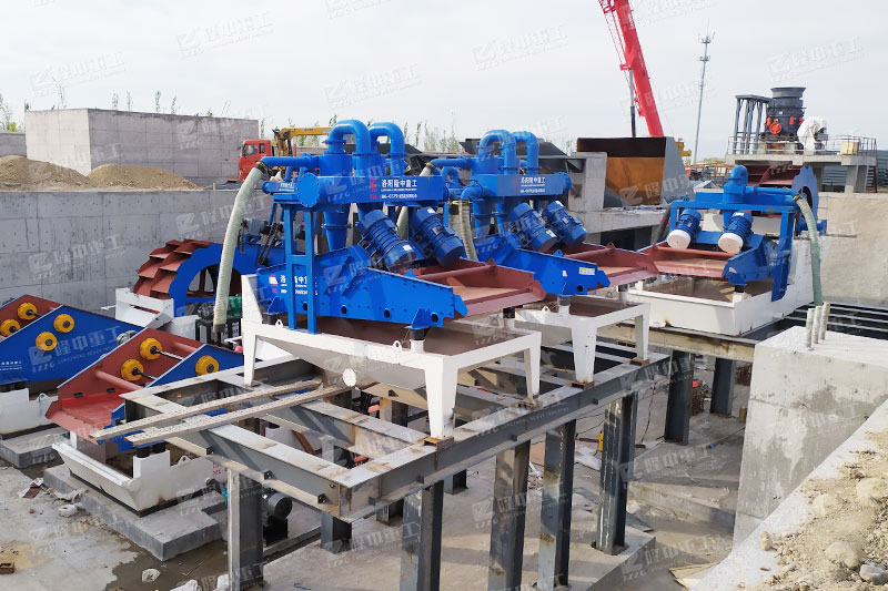 工作流程 脫水型細沙回收