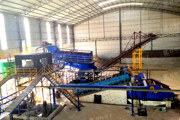 陜西時產(chǎn)300噸盾構(gòu)料洗砂